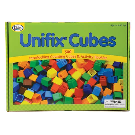 Unifix&#xAE; Pattern Cube Set, 500 Per Pack